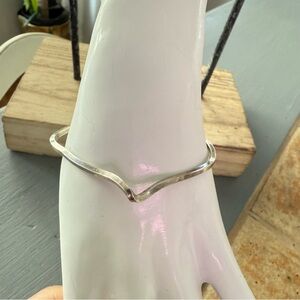 Sterling Silver Thin Cuff Bracelet